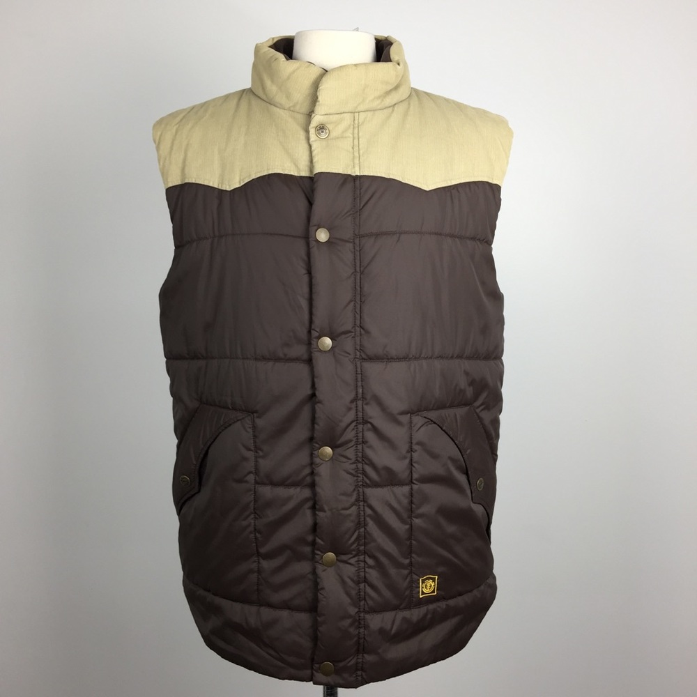 Element Wolfeboro Collection Button Puffer Vest